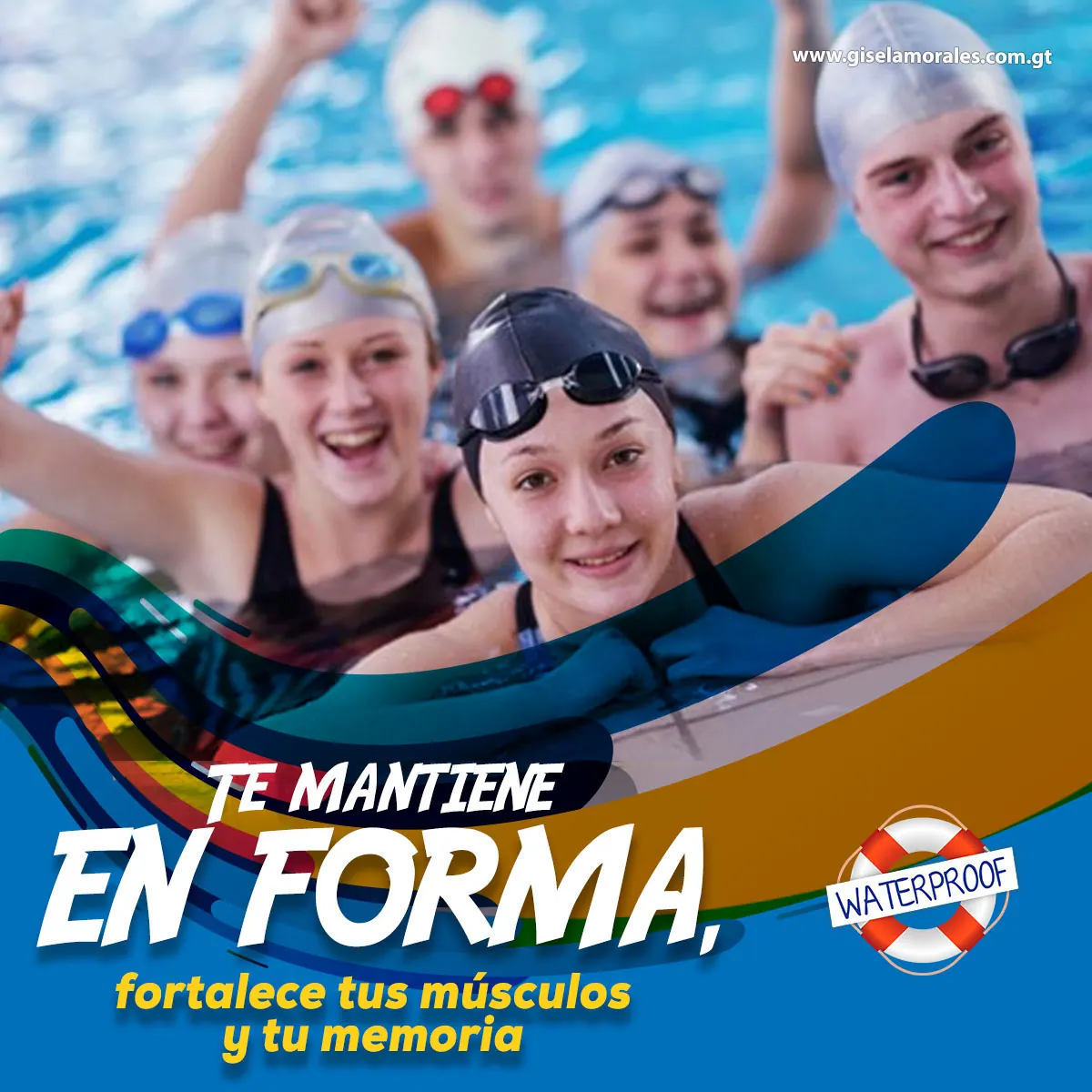 Academia de natación, dentro y fuera del agua — Academia de Natación Waterproof