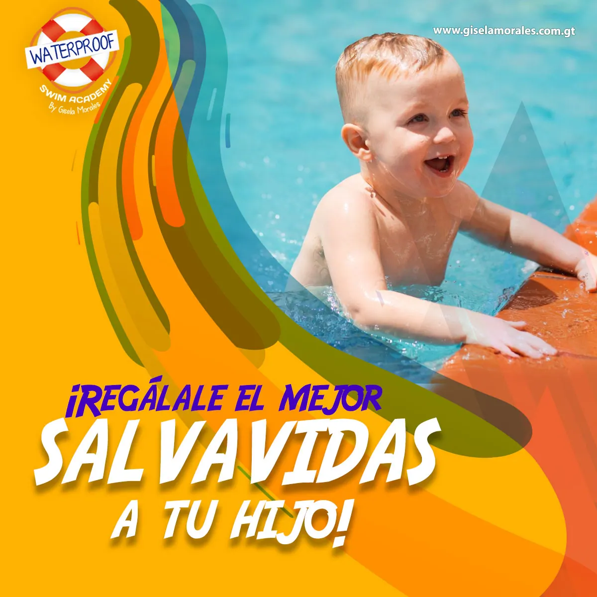 Academia de natación, dentro y fuera del agua — Academia de Natación Waterproof