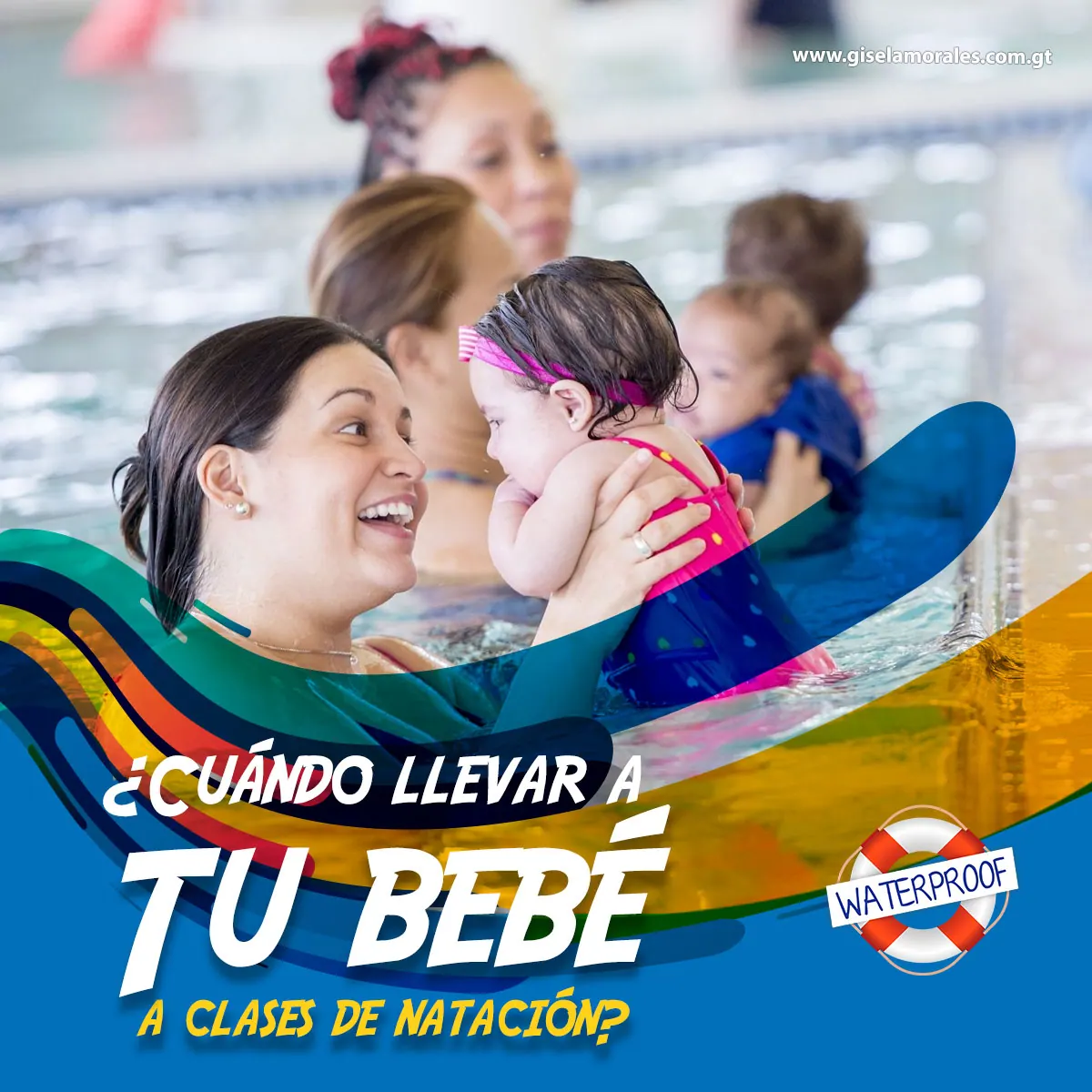 Academia de natación, dentro y fuera del agua — Academia de Natación Waterproof