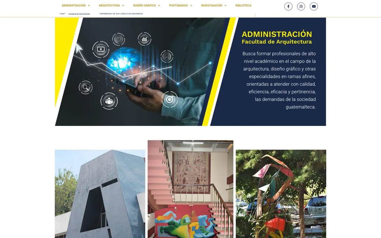 Portal académico para la Facultad de Arquitectura — Facultad de Arquitectura, USAC